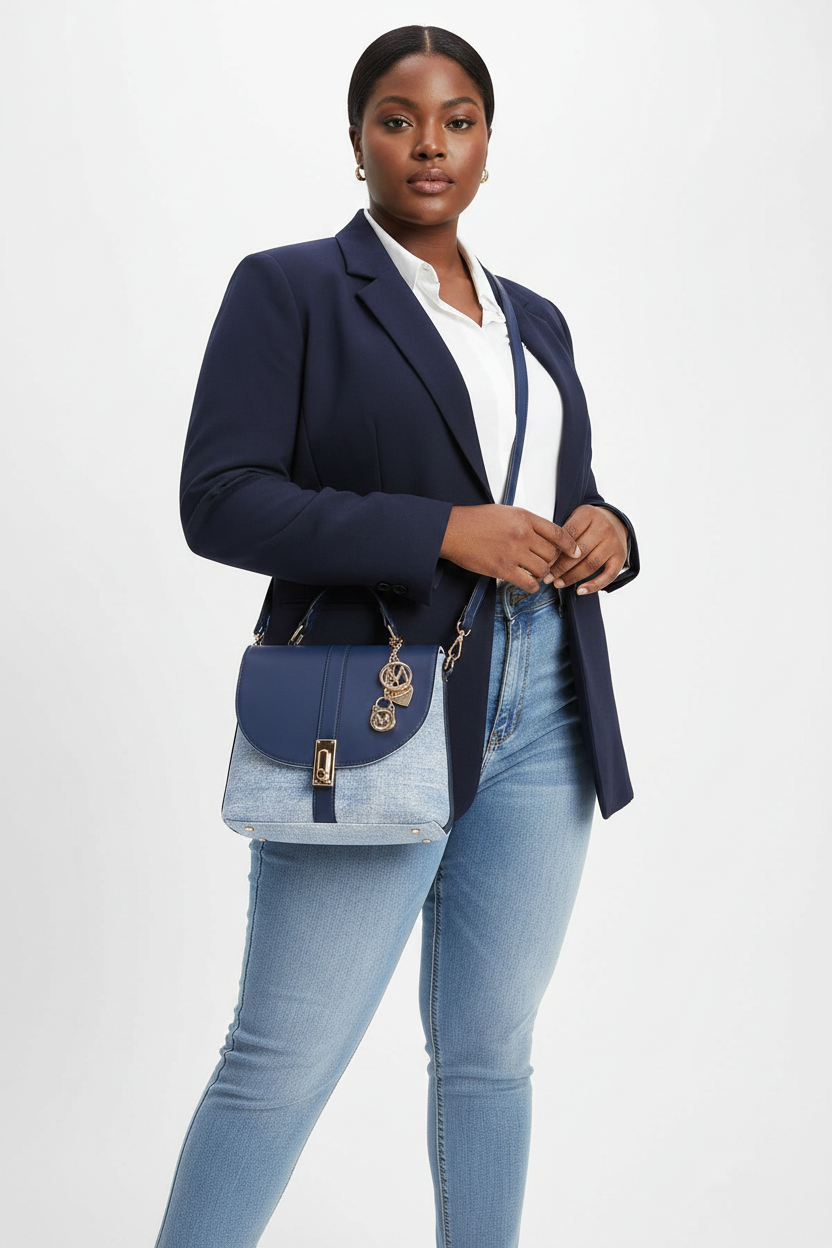 Maren Vegan Leather Women’s Shoulder Bag by Mia K