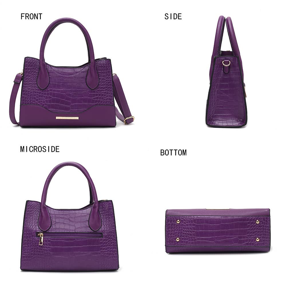 MKF Collection Gili Crocodile Embossed Tote Bag by Mia K