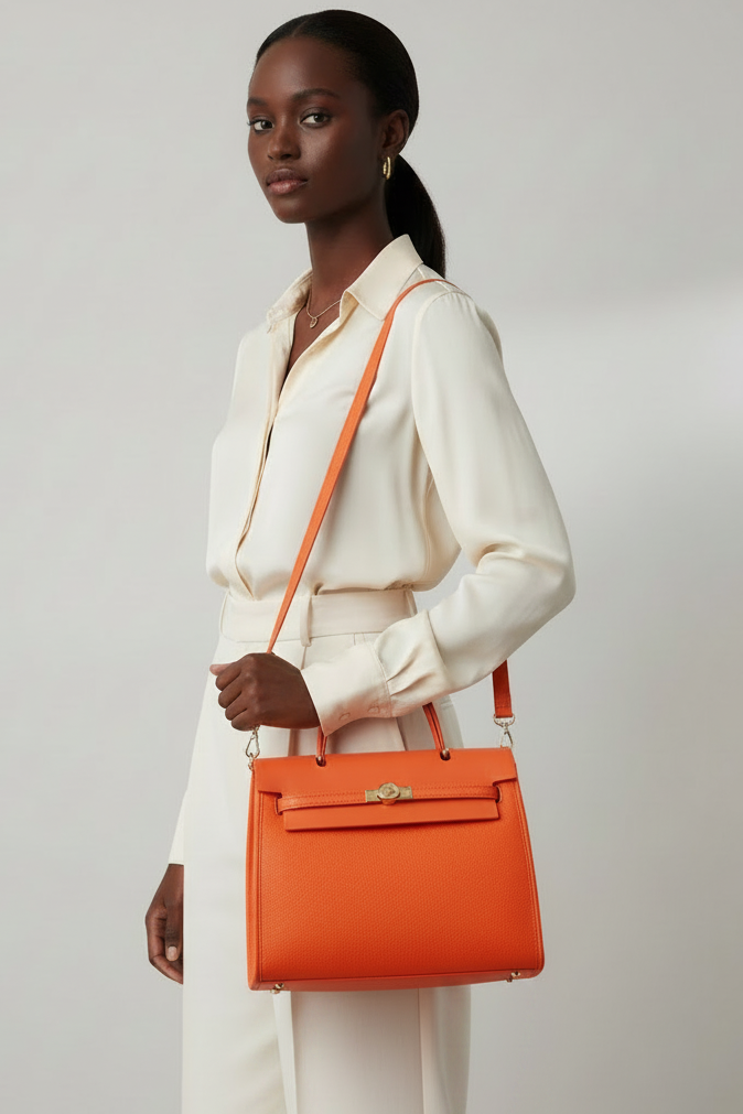 Allure Reign Purse - Orange