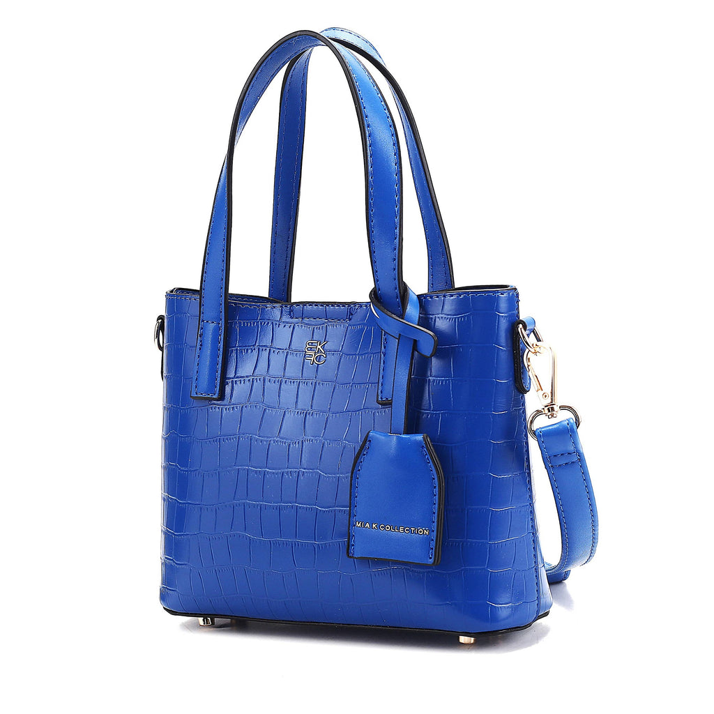 Royal Crown Tote: Blue