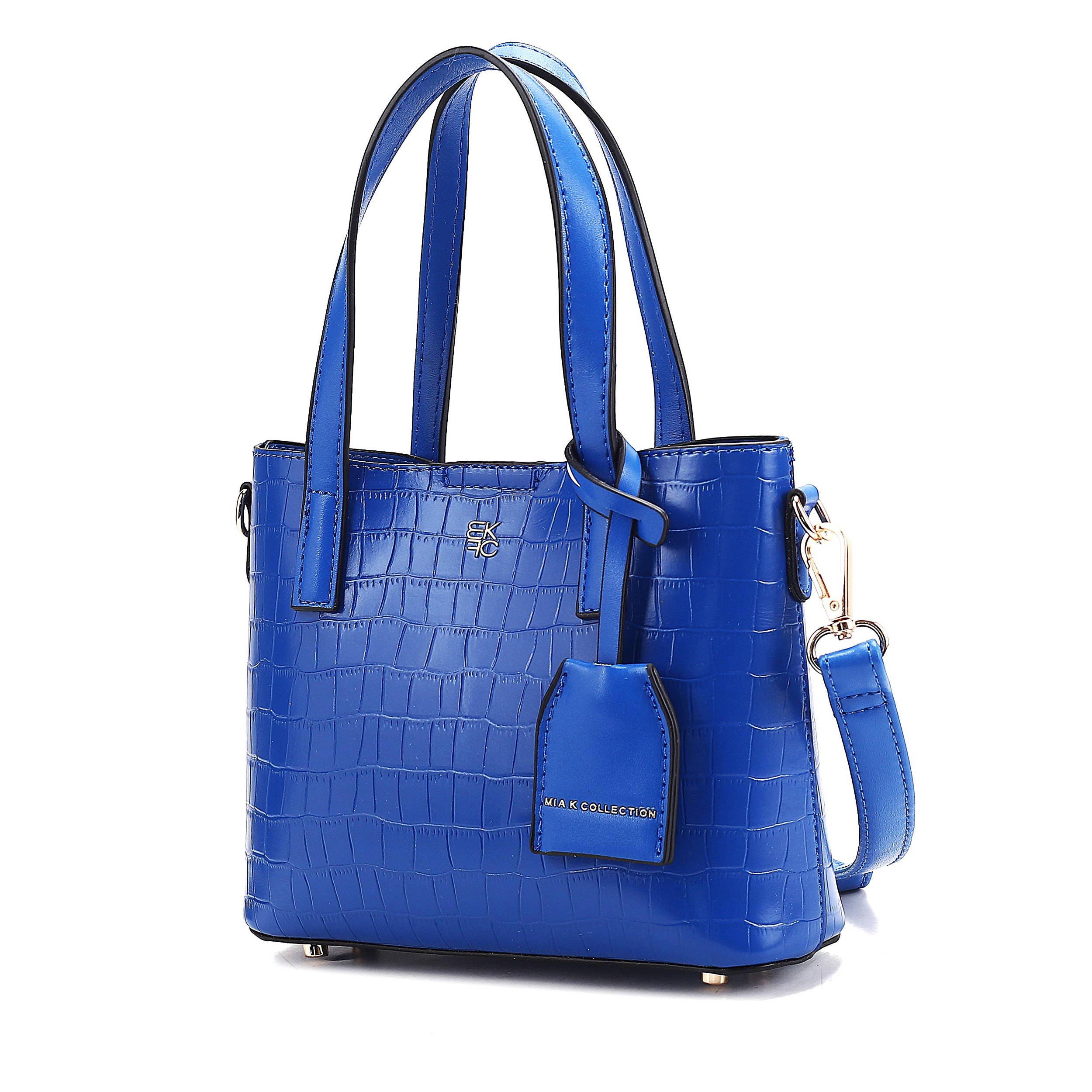 Royal Crown Tote: Blue