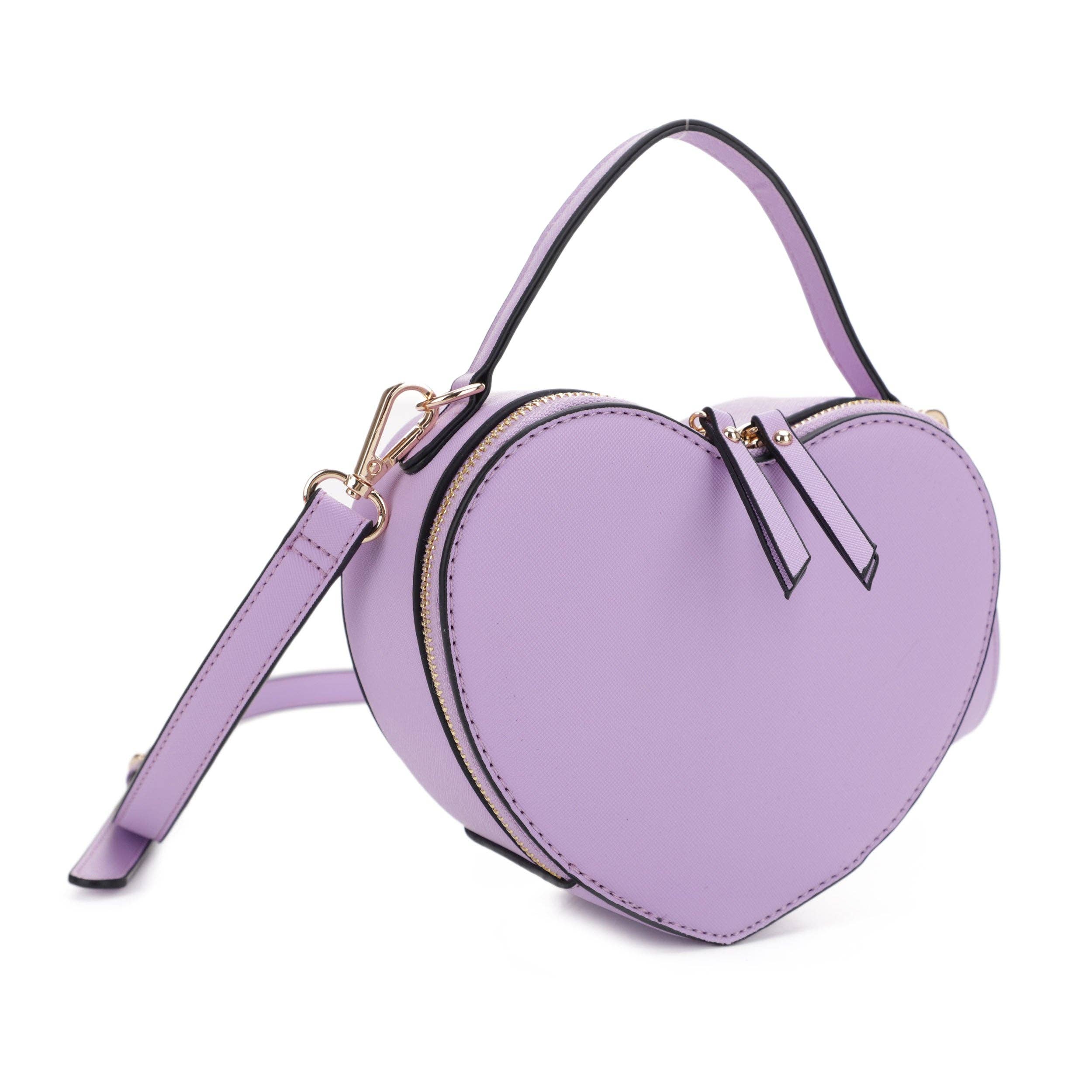 Elite Heart Crossbody: Lavender