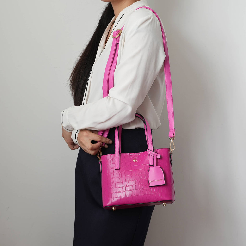 Royal Crown Tote: Burgundy