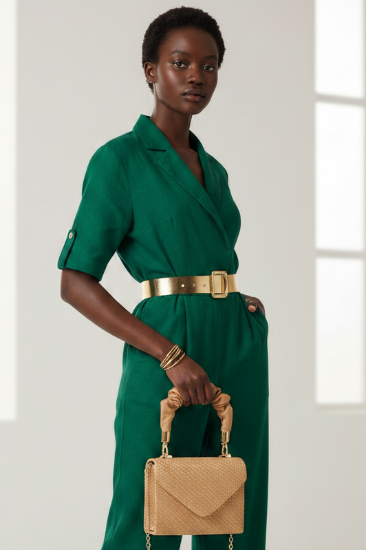 Summer Reign Purse: Khaki