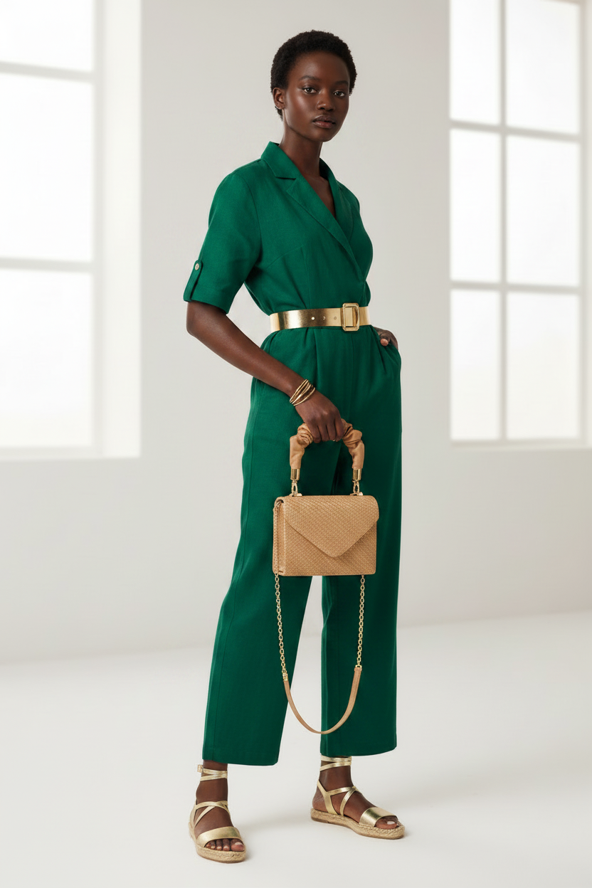 Summer Reign Purse: Khaki