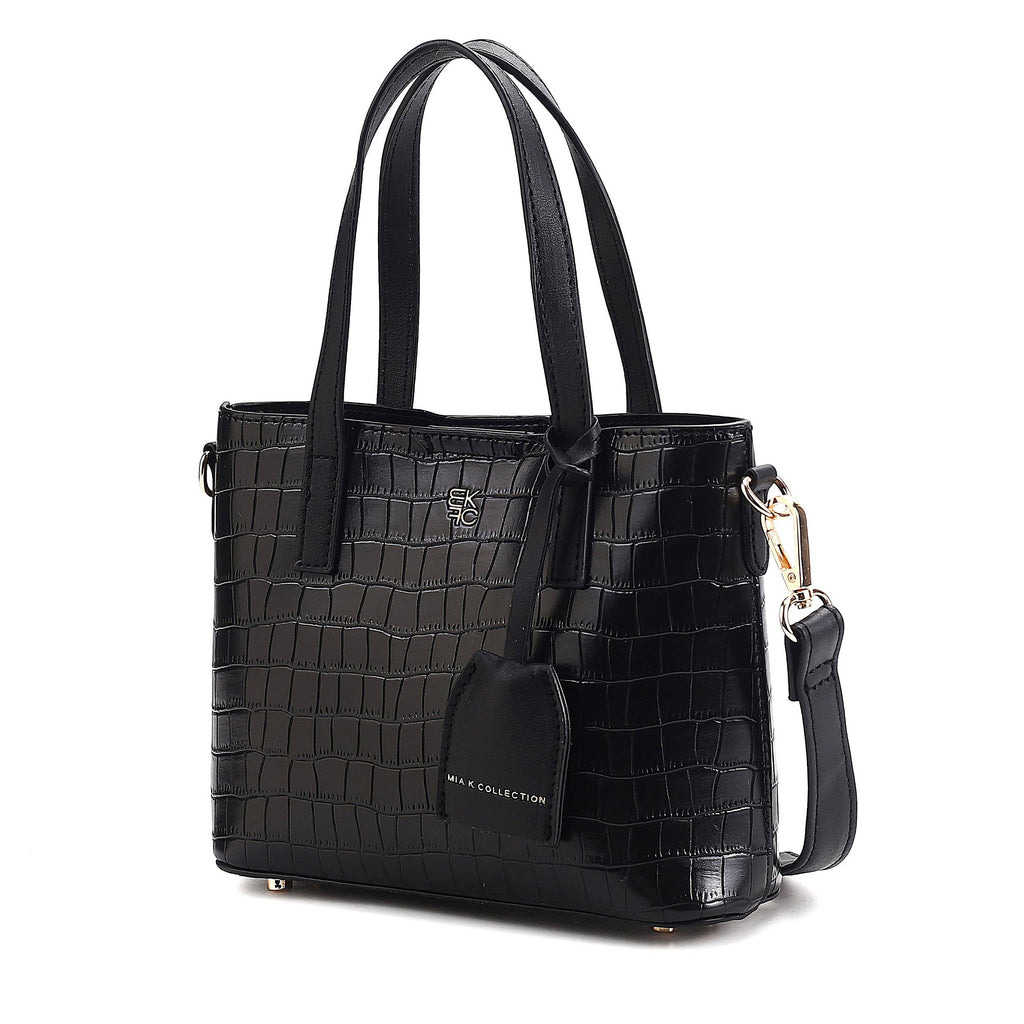 Royal Crown Tote: Black