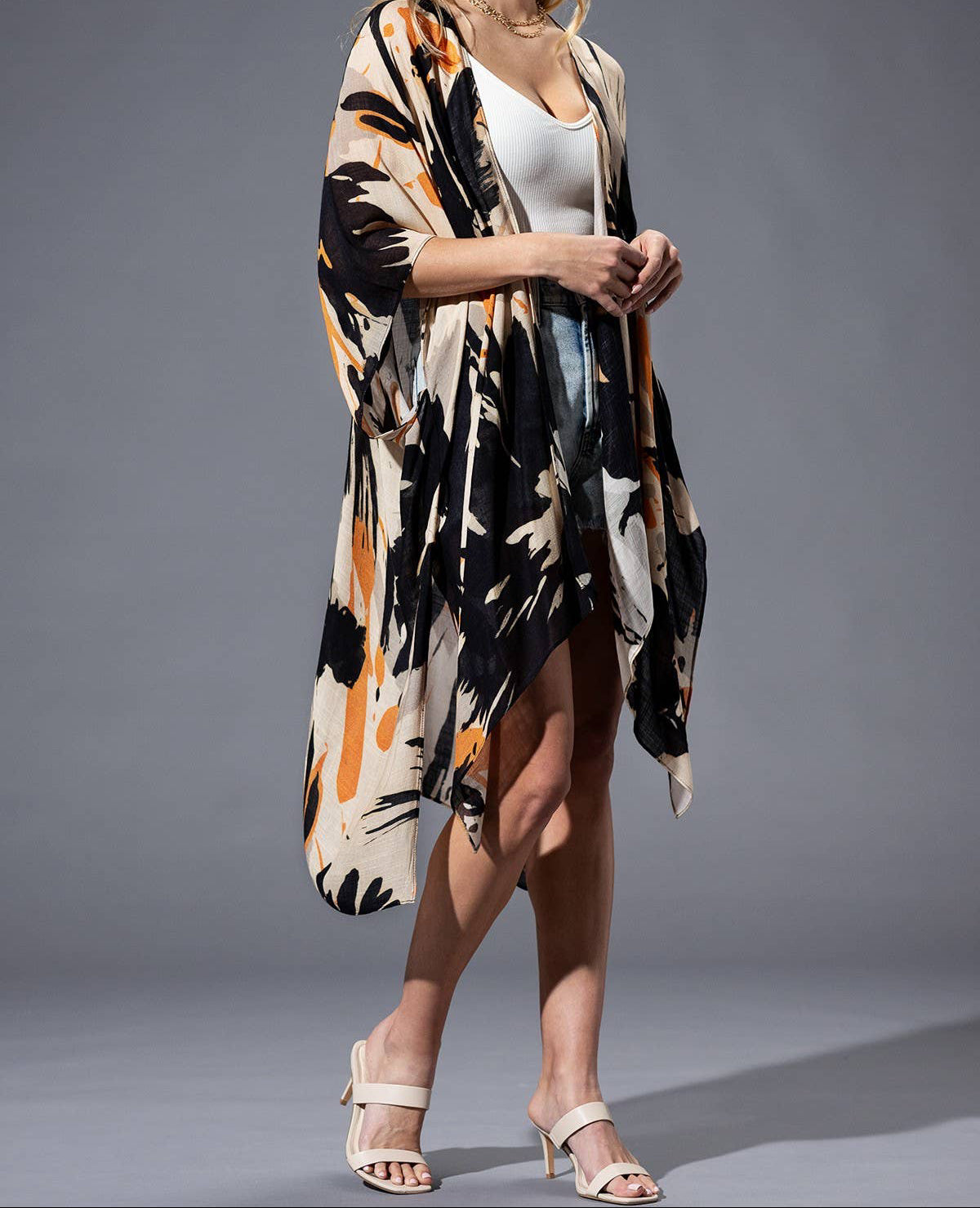 Ember Viscose Kimono
