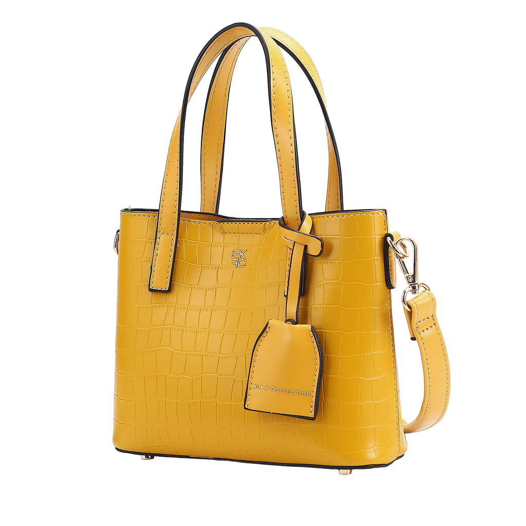 Royal Crown Tote: Yellow