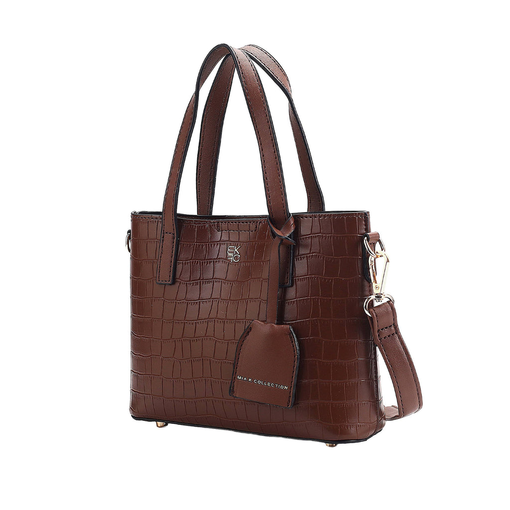Royal Crown Tote: Chocolate