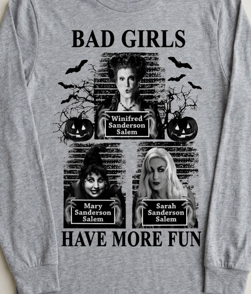 Hocus Pocus Bad Girls Shirt