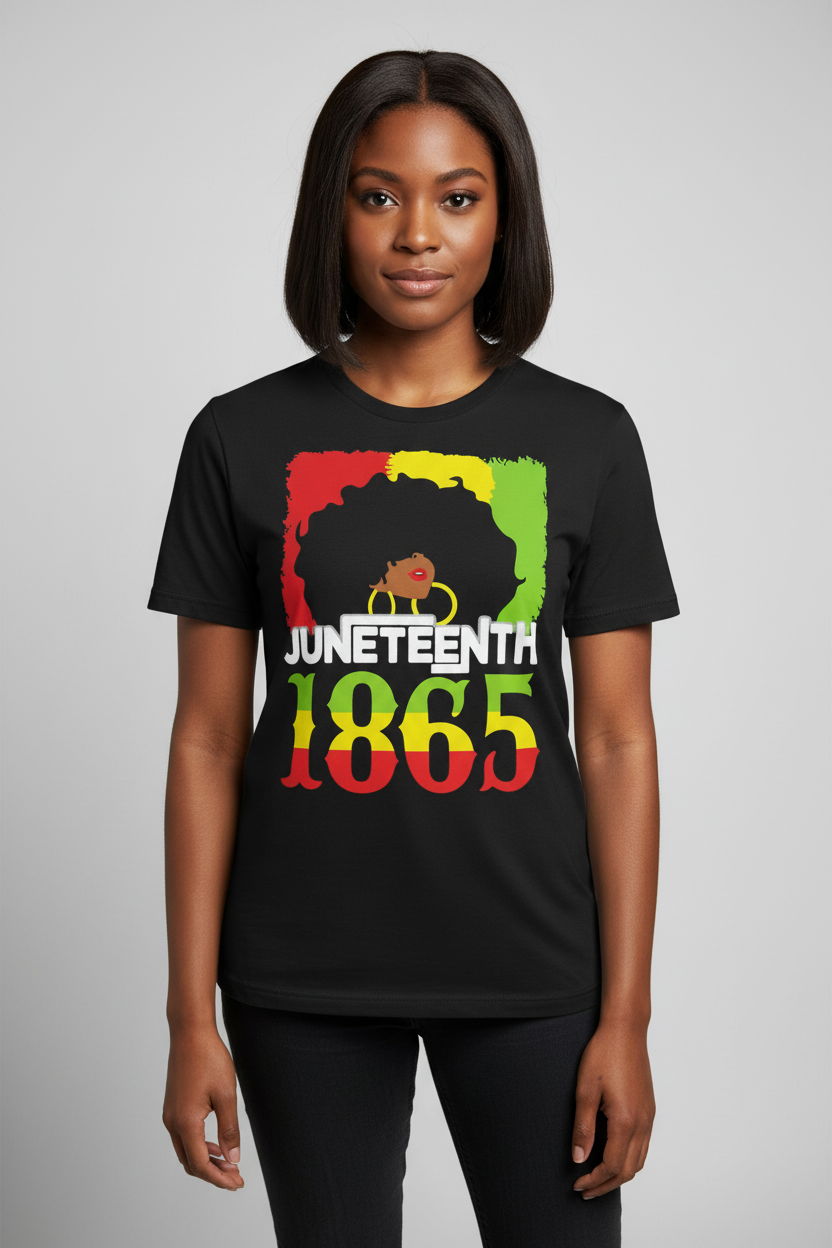 Juneteenth Afro T-Shirt