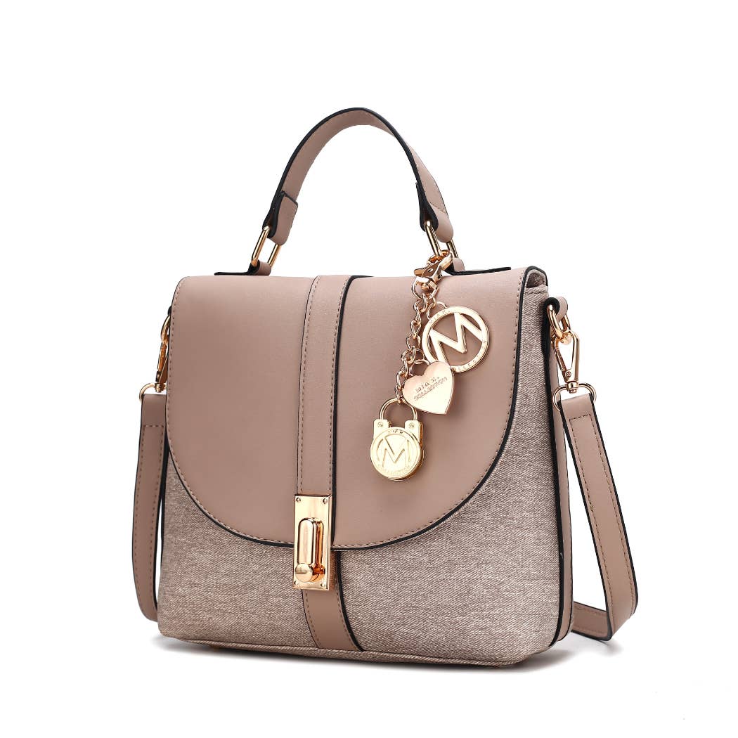 Maren Vegan Leather Women’s Shoulder Bag by Mia K