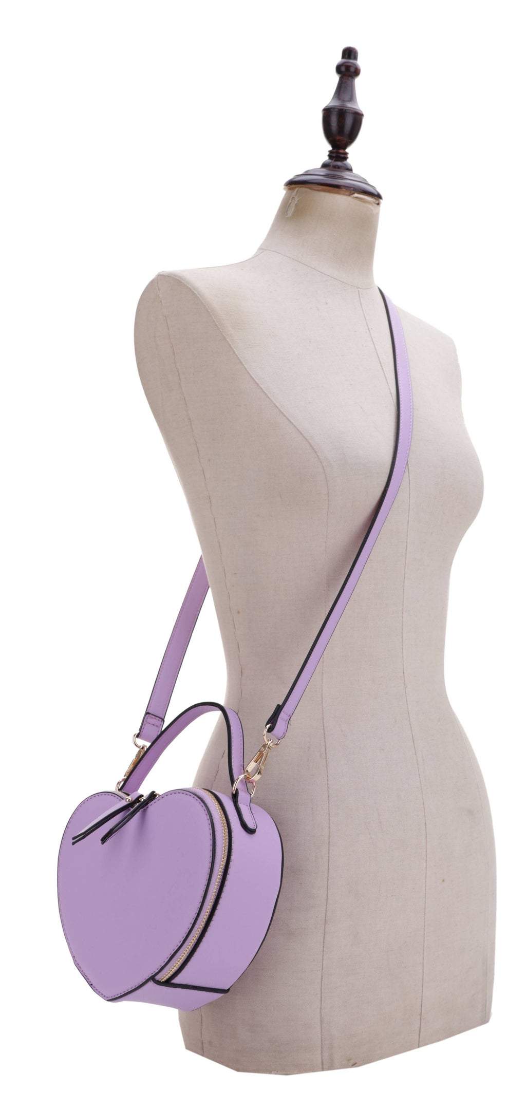 Elite Heart Crossbody: Orange