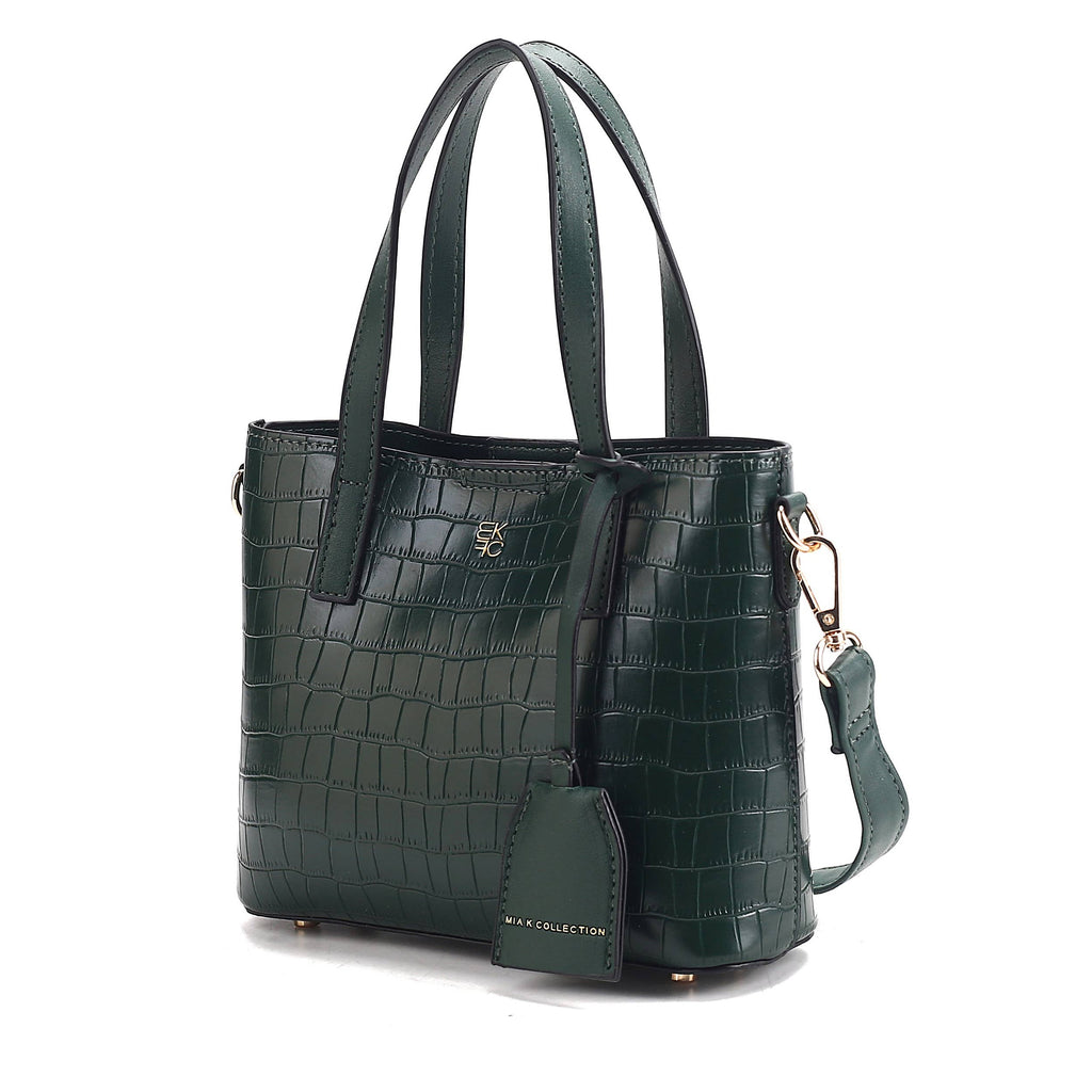 Royal Crown Tote: Dark Green