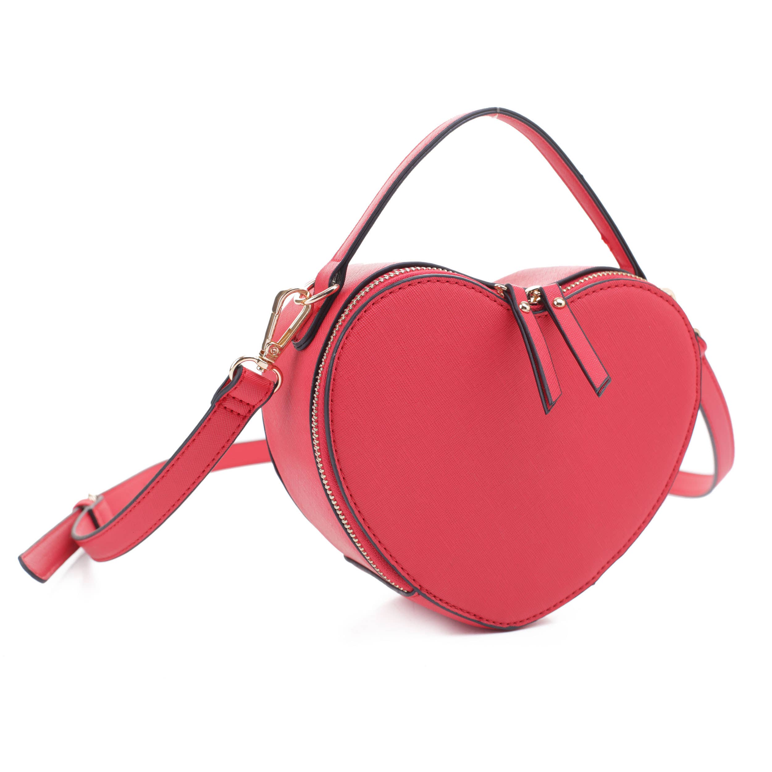 Elite Heart Crossbody: Red